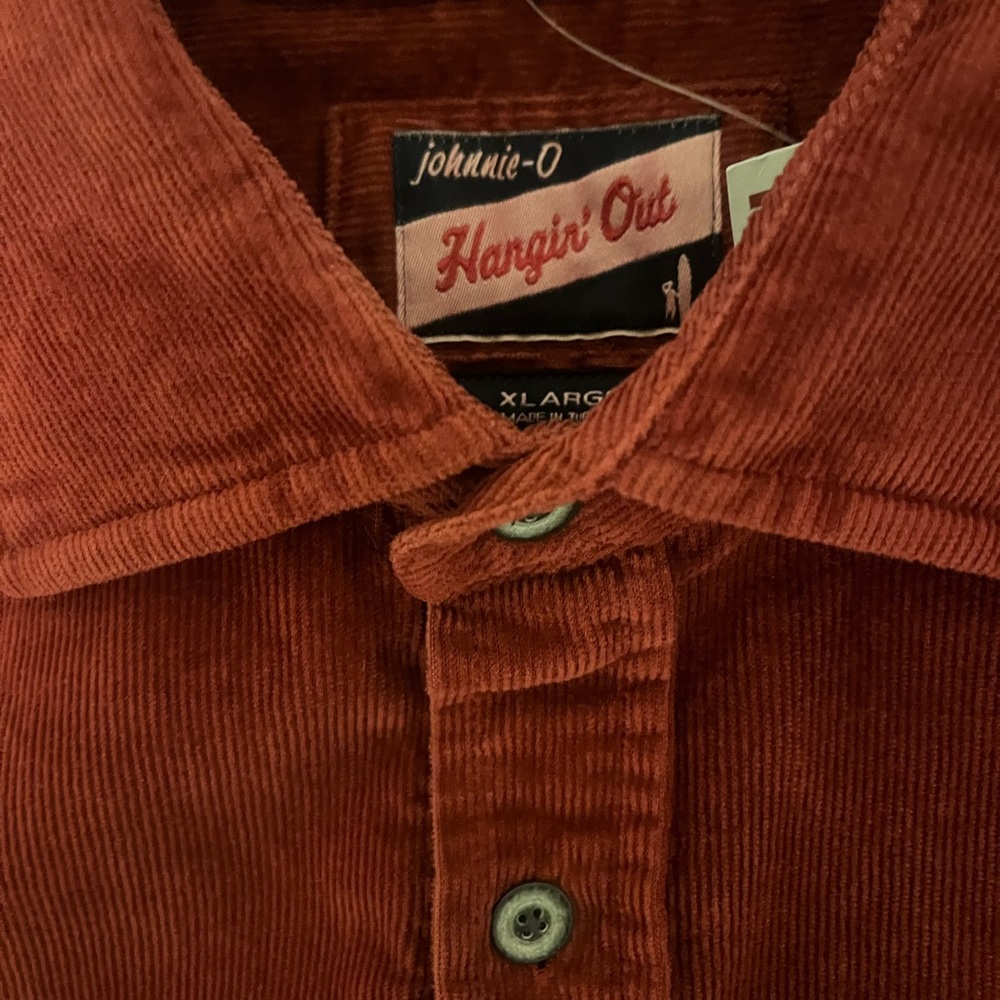 Johnnie-O Red Long Sleeved Shirt